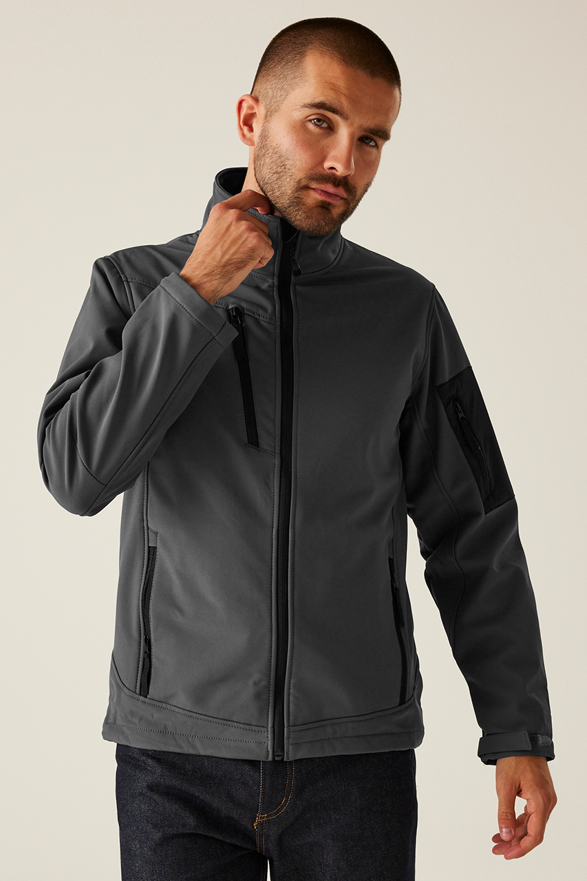 ARCOLA - 3 LAYER MEMBRANE SOFTSHELL - Black/Seal Grey - Additional