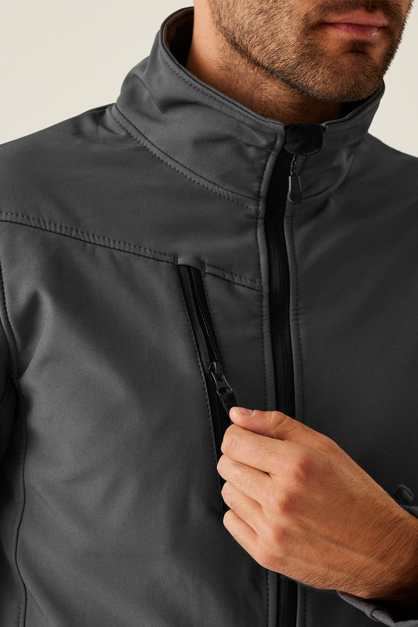 ARCOLA - 3 LAYER MEMBRANE SOFTSHELL - Black/Seal Grey - Additional