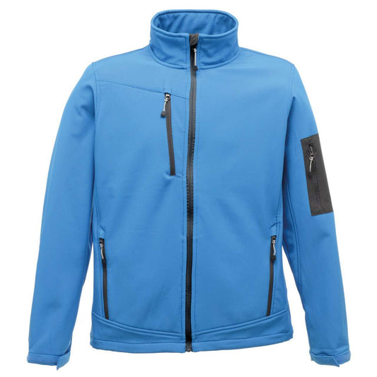 ARCOLA - 3 LAYER MEMBRANE SOFTSHELL - French Blue/Seal Grey - Main