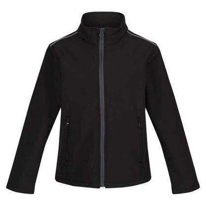 KIDS CLASSMATE - SOFTSHELL - Black/Seal Grey - Model