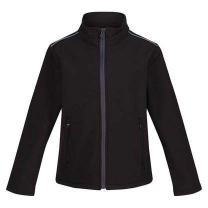 KIDS CLASSMATE - SOFTSHELL - Black/Seal Grey - Main