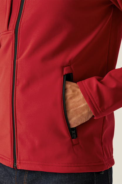 MEN'S OCTAGON II PRINTABLE 3 LAYER MEMBRANE SOFTSHELL - Classic Red/Black - Additional