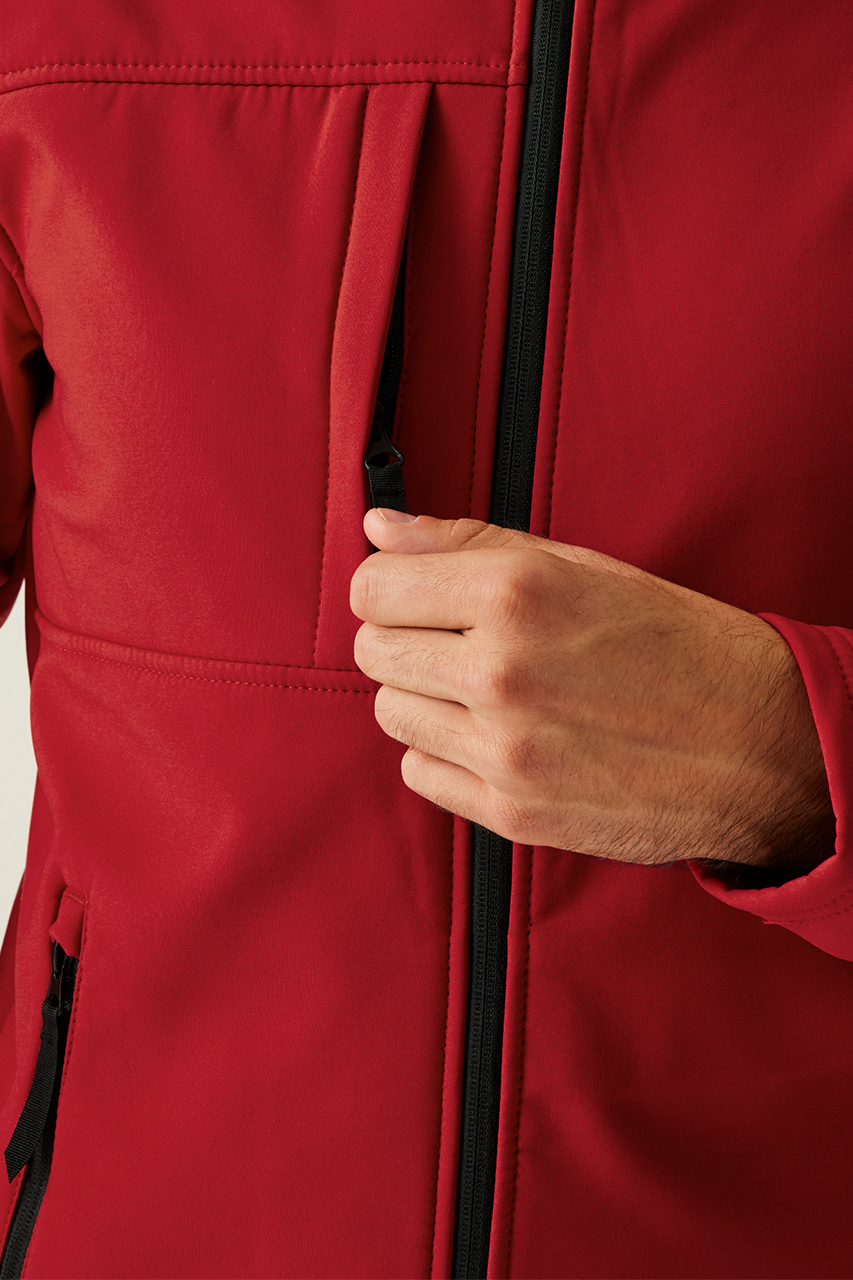 MEN'S OCTAGON II PRINTABLE 3 LAYER MEMBRANE SOFTSHELL - Classic Red/Black - Additional