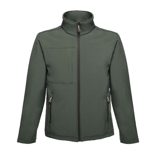 MEN'S OCTAGON II PRINTABLE 3 LAYER MEMBRANE SOFTSHELL - Dk Spruce/Black - Main