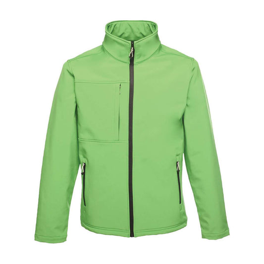 MEN'S OCTAGON II PRINTABLE 3 LAYER MEMBRANE SOFTSHELL - Extreme Green/Black - Main