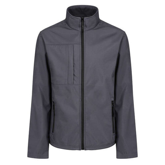 MEN'S OCTAGON II PRINTABLE 3 LAYER MEMBRANE SOFTSHELL - Seal Grey/Black - Main