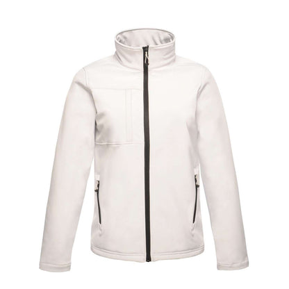 MEN'S OCTAGON II PRINTABLE 3 LAYER MEMBRANE SOFTSHELL - White/Light Steel - Main