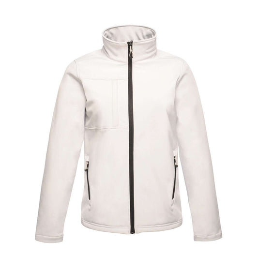 MEN'S OCTAGON II PRINTABLE 3 LAYER MEMBRANE SOFTSHELL - White/Light Steel - Main