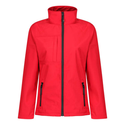 WOMEN'S OCTAGON II PRINTABLE 3 LAYER MEMBRANE SOFTSHELL - Classic Red/Black - Main