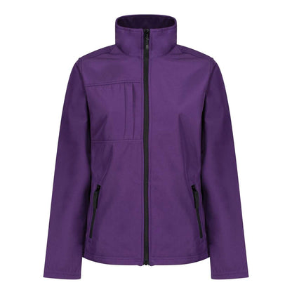 WOMEN'S OCTAGON II PRINTABLE 3 LAYER MEMBRANE SOFTSHELL - Majestic Purple/Black - Main