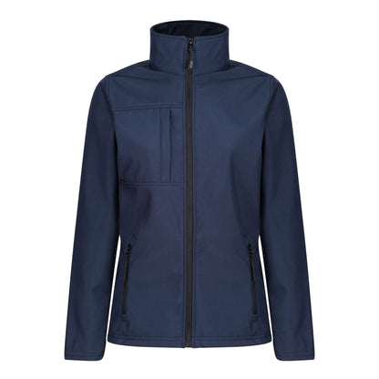 WOMEN'S OCTAGON II PRINTABLE 3 LAYER MEMBRANE SOFTSHELL - Navy/Seal Grey - Main