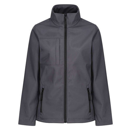 WOMEN'S OCTAGON II PRINTABLE 3 LAYER MEMBRANE SOFTSHELL - Seal Grey/Black - Main