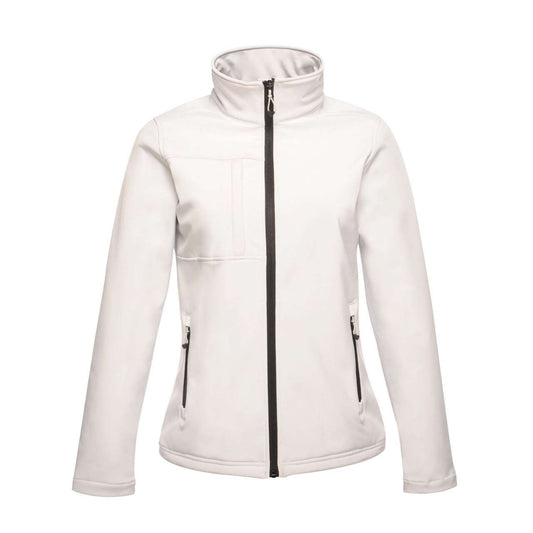 WOMEN'S OCTAGON II PRINTABLE 3 LAYER MEMBRANE SOFTSHELL - White/Light Steel - Main