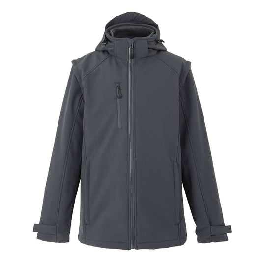 ERASMUS 5-IN-1 SOFTSHELL JACKET - Seal Grey/Seal Grey - colorimageurl