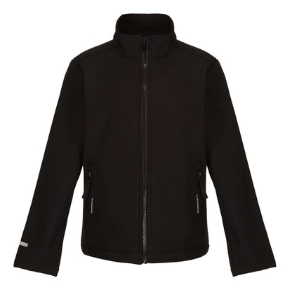 JUNIOR ABLAZE SOFTSHELL - Black/Black - colorimageurl