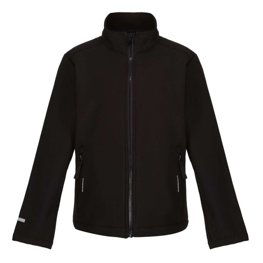 JUNIOR ABLAZE SOFTSHELL - Black/Black - colorimageurl