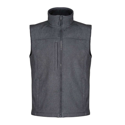 FLUX - SOFTSHELL BODYWARMER - Marl Grey/Black - Main