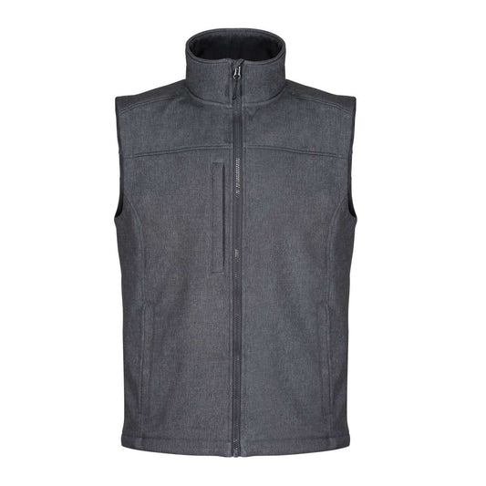 FLUX - SOFTSHELL BODYWARMER - Marl Grey/Black - Main