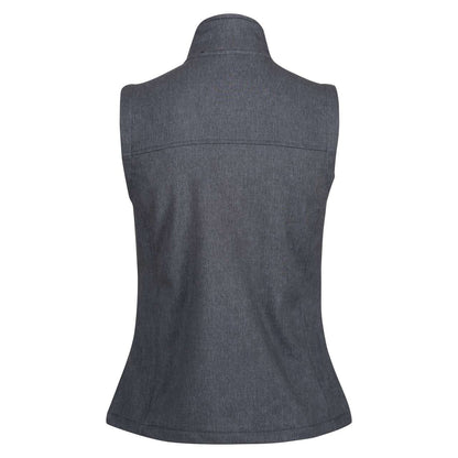 WOMEN'S FLUX SOFTSHELL BODYWARMER - Marl Grey/Black - Additional