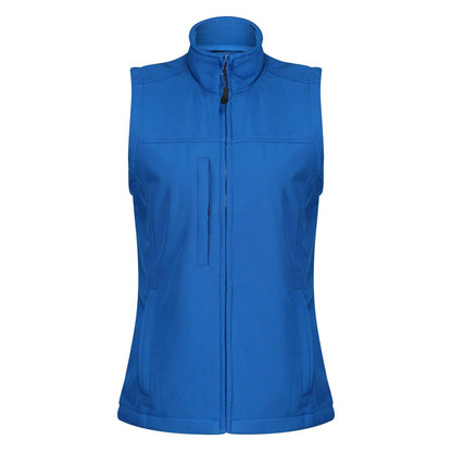 WOMEN'S FLUX SOFTSHELL BODYWARMER - Oxford Blue - Main