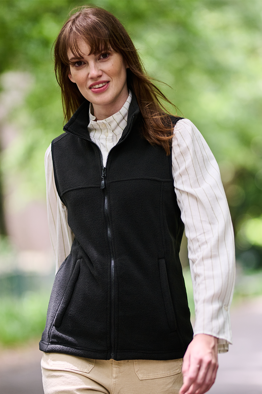 WOMEN'S HABER II - INTERACTIVE BODYWARMER - Black - Model