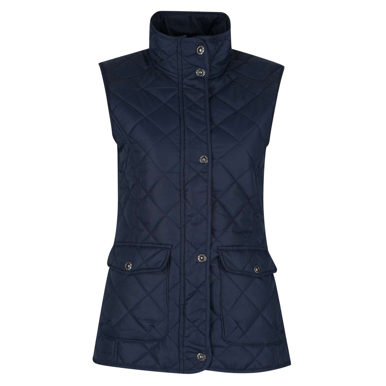 TARAH - DIAMOND QUILT BODYWARMER - Navy - Main