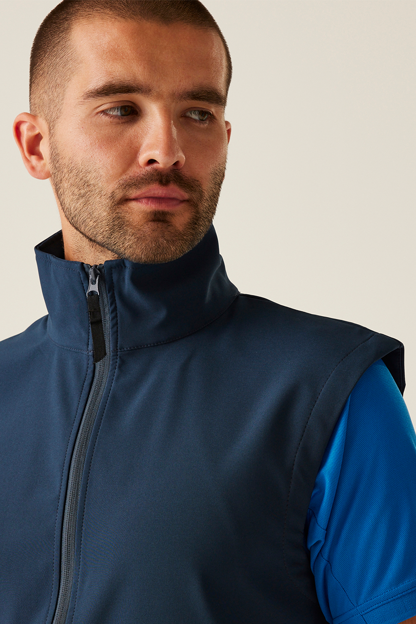 CLASSIC - SOFTSHELL BODYWARMER - Black - Additional