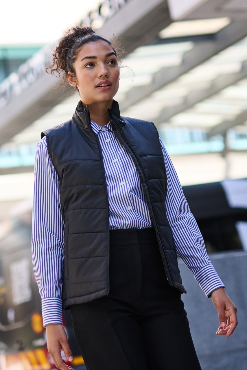 STAGE II WOMEN - INSULATED BODYWARMER - Black - modelimageurl