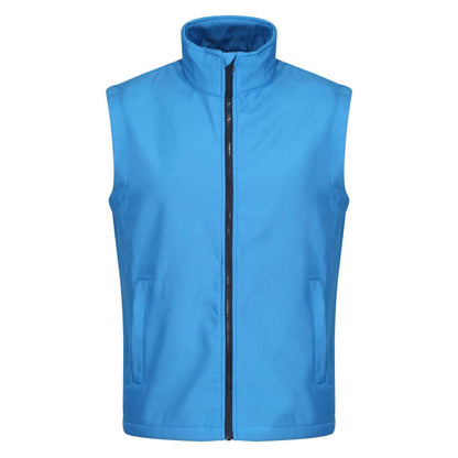 ABLAZE PRINTABLE SOFTSHELL BODYWARMER - French Blue/Navy - Main