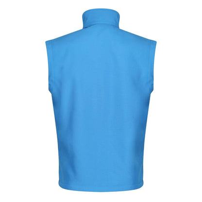 ABLAZE PRINTABLE SOFTSHELL BODYWARMER - French Blue/Navy - Additional