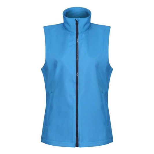 WOMEN'S ABLAZE PRINTABLE SOFTSHELL BODYWARMER - Black/Black - Main