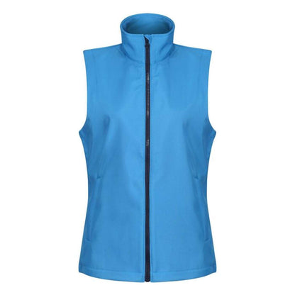 WOMEN'S ABLAZE PRINTABLE SOFTSHELL BODYWARMER - Black/Black - Model