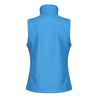 WOMEN'S ABLAZE PRINTABLE SOFTSHELL BODYWARMER - French Blue/Navy - Additional