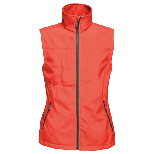 OCTAGON II 3 LAYER PRINTABLE SOFTSHELL BODYWARMER - Classic Red/Black - Main