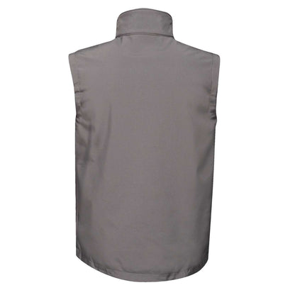 OCTAGON II 3 LAYER PRINTABLE SOFTSHELL BODYWARMER - Seal Grey/Black - Additional