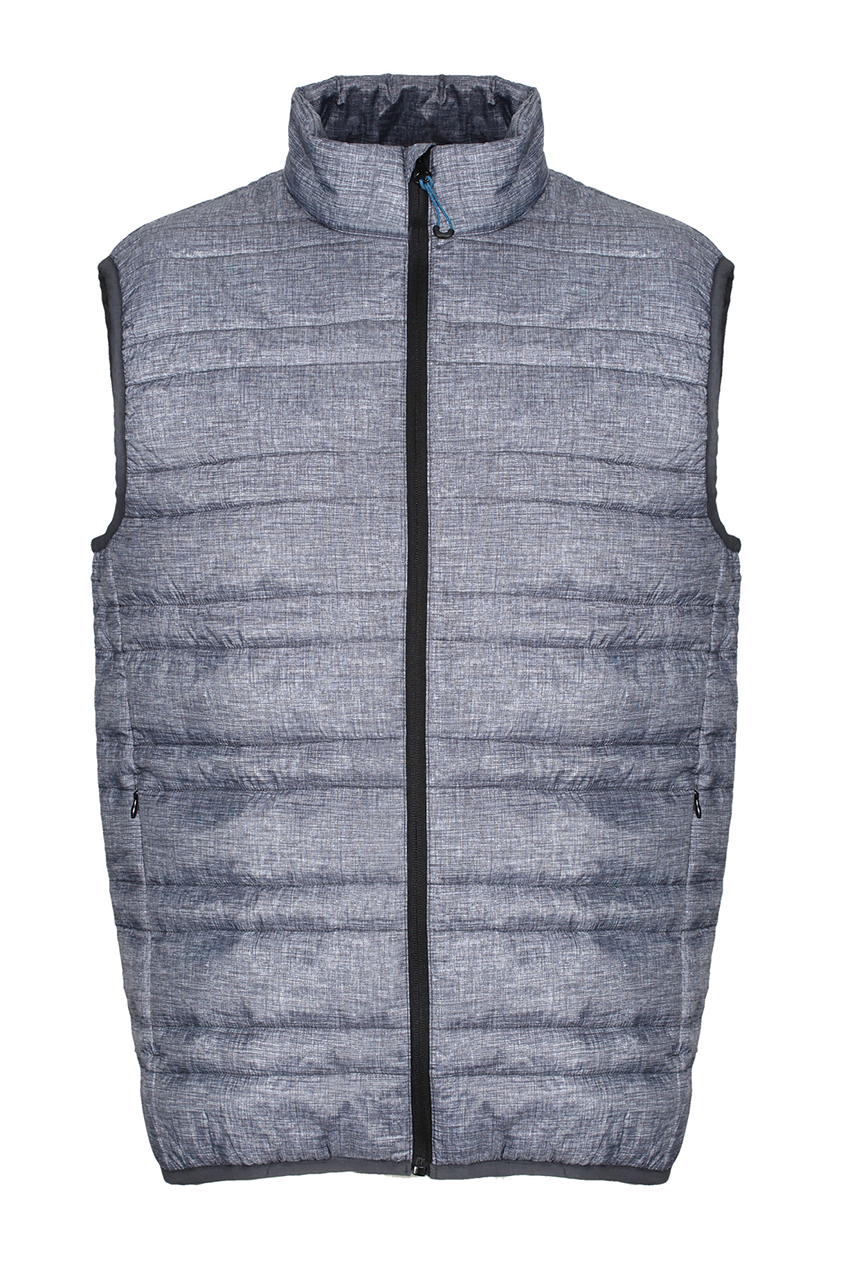 FIREDOWN DOWN-TOUCH INSULATED BODYWARMER - Black/Black - modelimageurl