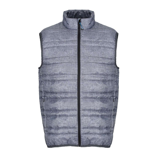 FIREDOWN DOWN-TOUCH INSULATED BODYWARMER - Grey Marl/Black - colorimageurl