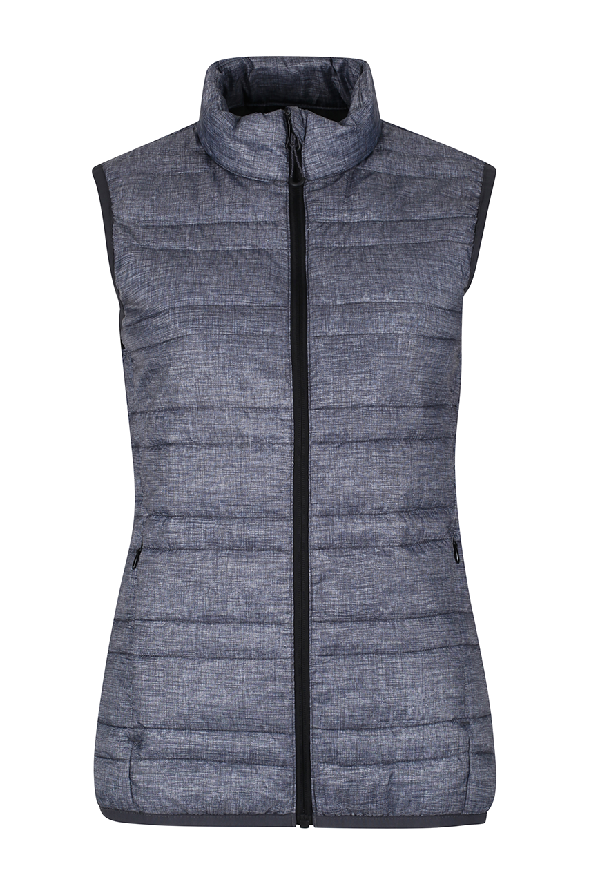 WOMEN'S FIREDOWN DOWN-TOUCH INSULATED BODYWARMER - Black/Black - modelimageurl