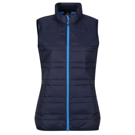 WOMEN'S FIREDOWN DOWN-TOUCH INSULATED BODYWARMER - Navy/French Blue - colorimageurl