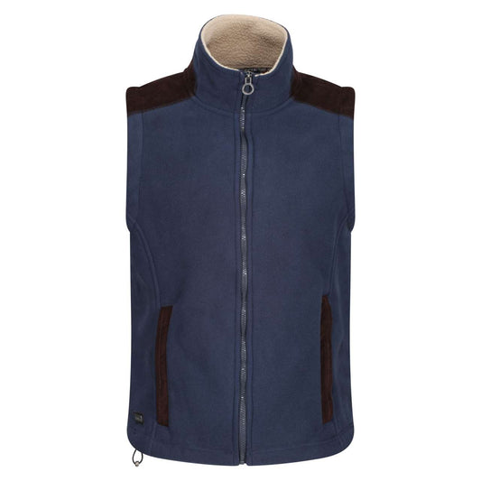 FAVERSHAM FLEECE BODYWARMER - Navy - colorimageurl