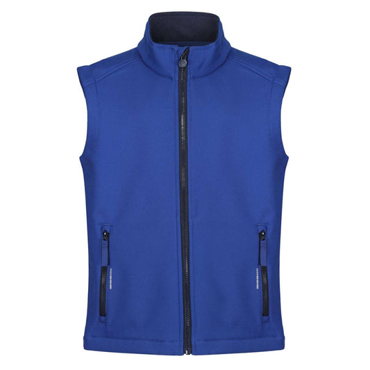 JUNIOR ABLAZE SOFTSHELL BODYWARMER - New Royal/Navy - colorimageurl