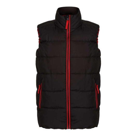JUNIOR SCHOLAR THERMAL BODYWARMER - Black/Classic Red - colorimageurl