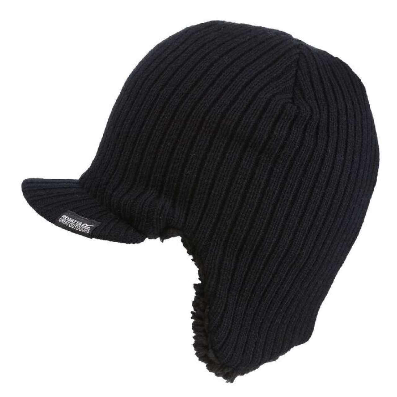 ANVIL PEAKED CAP - Black - Main
