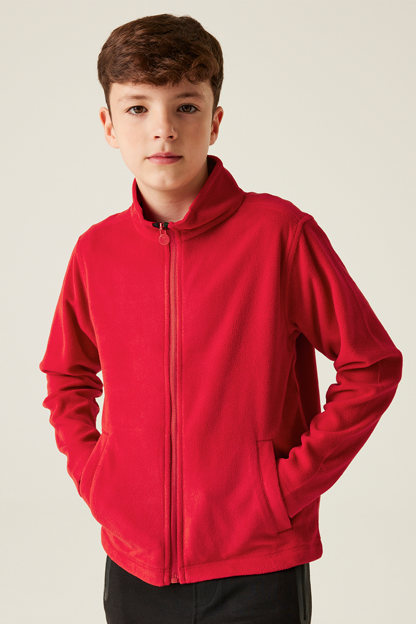 BRIGADE II FULL ZIP FLEECE - Black - Model