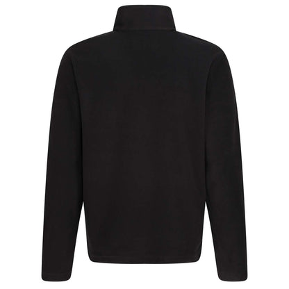 MICRO ZIP NECK FLEECE - Black - Additional