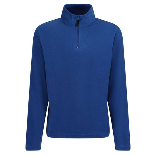 MICRO ZIP NECK FLEECE - Royal Blue - Main