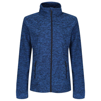 THORNLY WOMEN - FULL ZIP MARL FLEECE - Navy Marl - Main