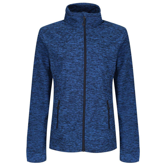 THORNLY WOMEN - FULL ZIP MARL FLEECE - Navy Marl - Main