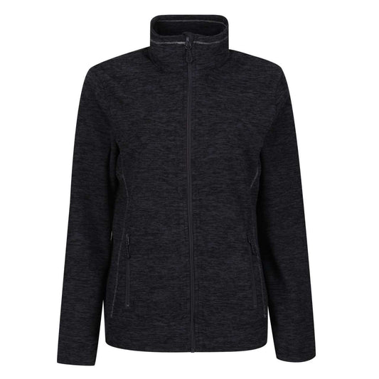 THORNLY WOMEN - FULL ZIP MARL FLEECE - Seal Grey Marl - Main