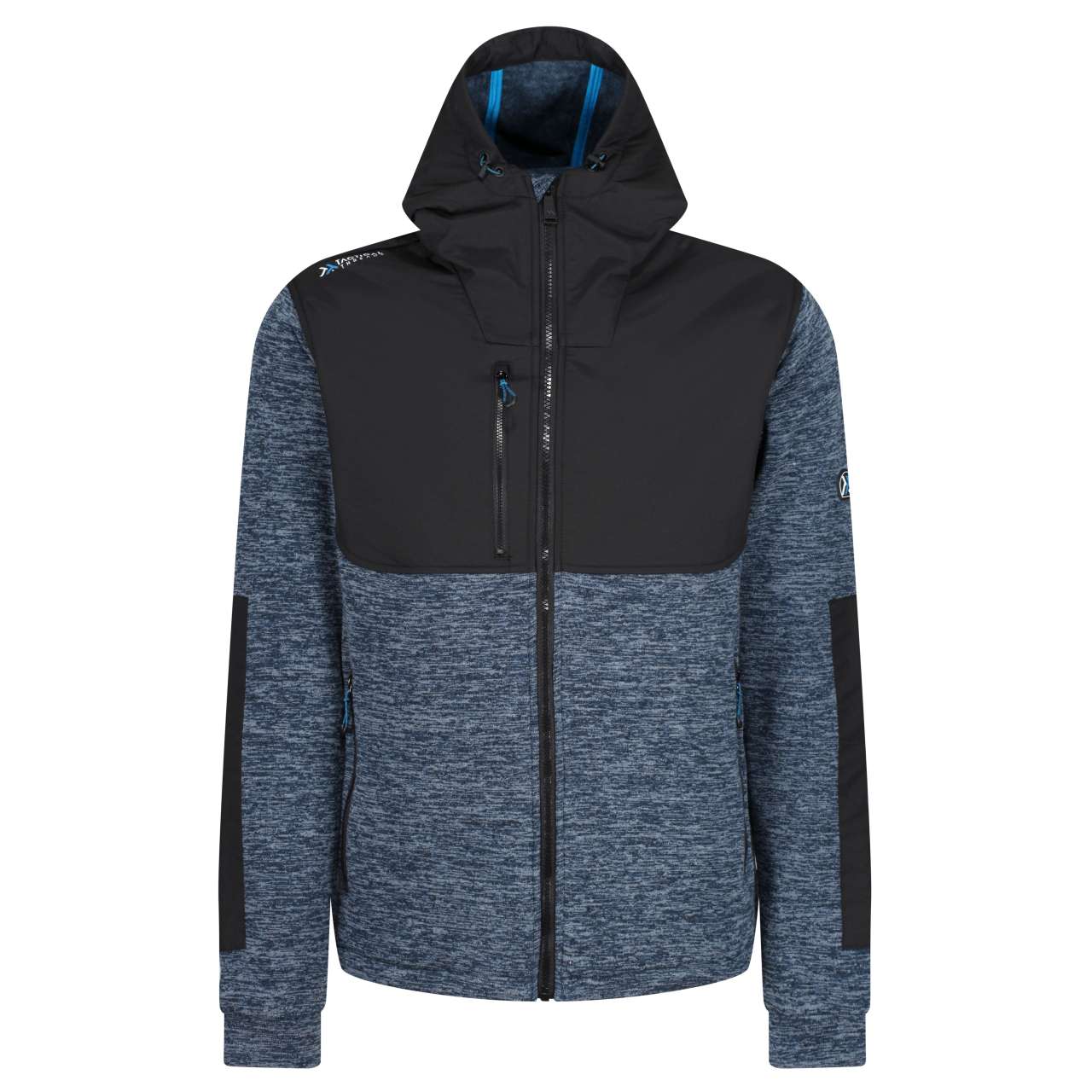 TACTICAL HEIST HYBRID JACKET - Blue Wing Marl/Black - colorimageurl